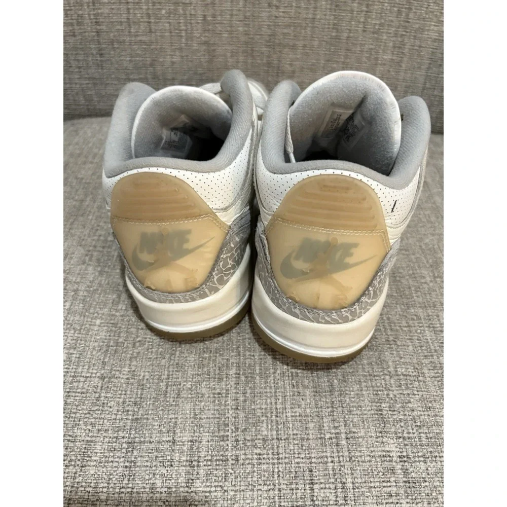 Nike‎ Air Jordan 3 Retro SE Craft Ivory Grey Mist FJ9479-100 Men's Sz 10